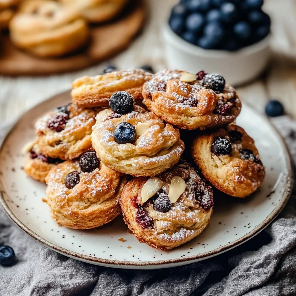 Weiße Blaubeer-Schokoladen-Kekse