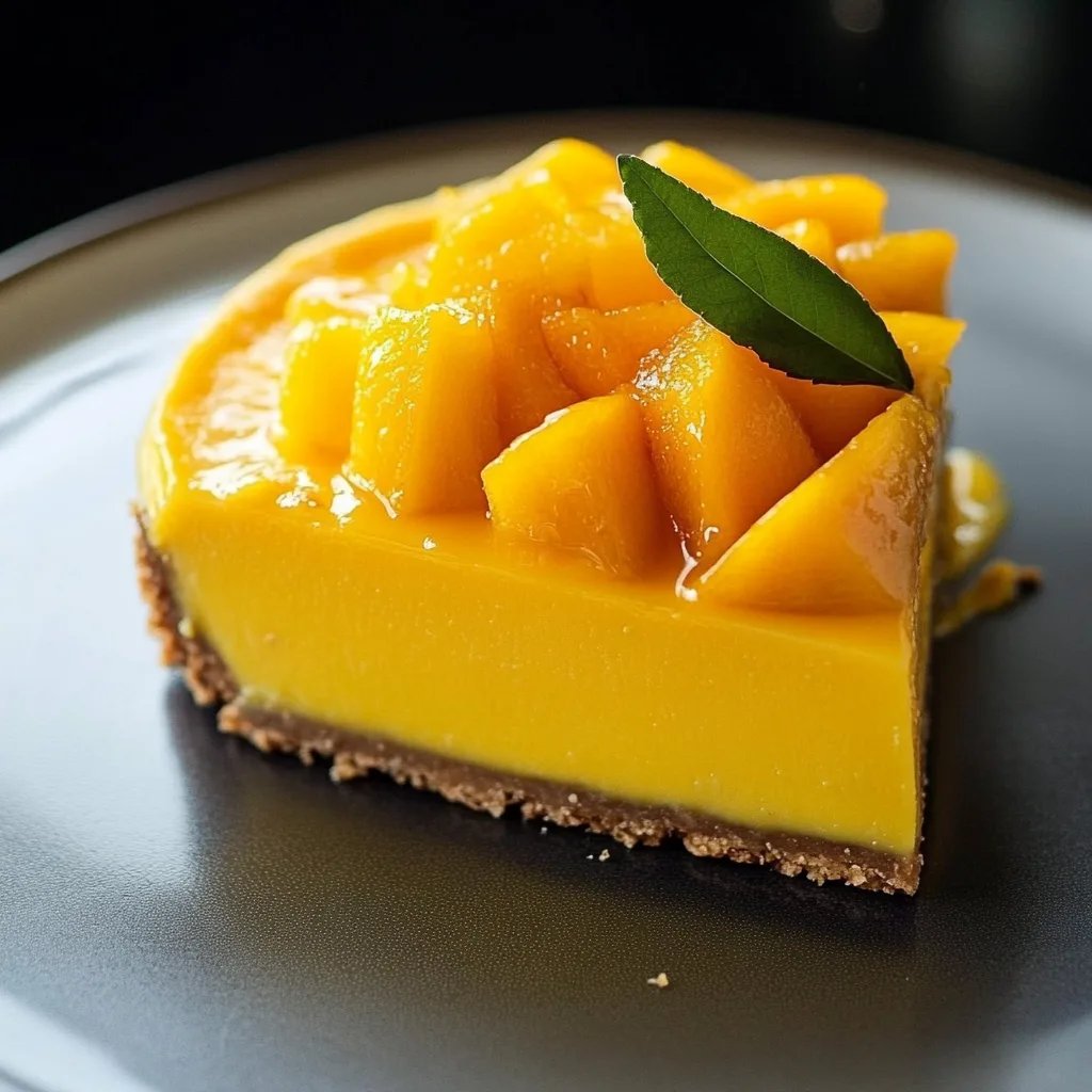 Mango-Käsekuchen