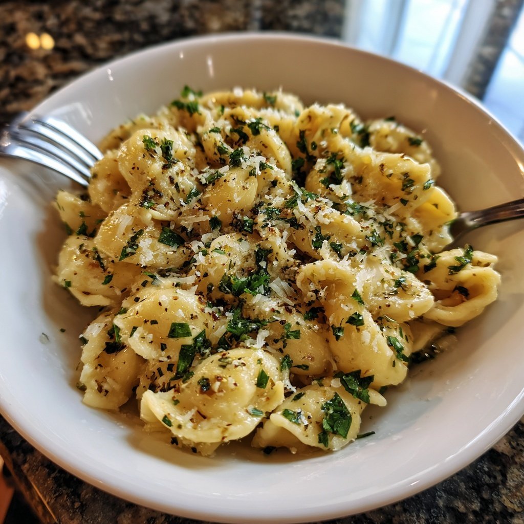 Schnell & Einfach 15-Minuten Knoblauchpasta