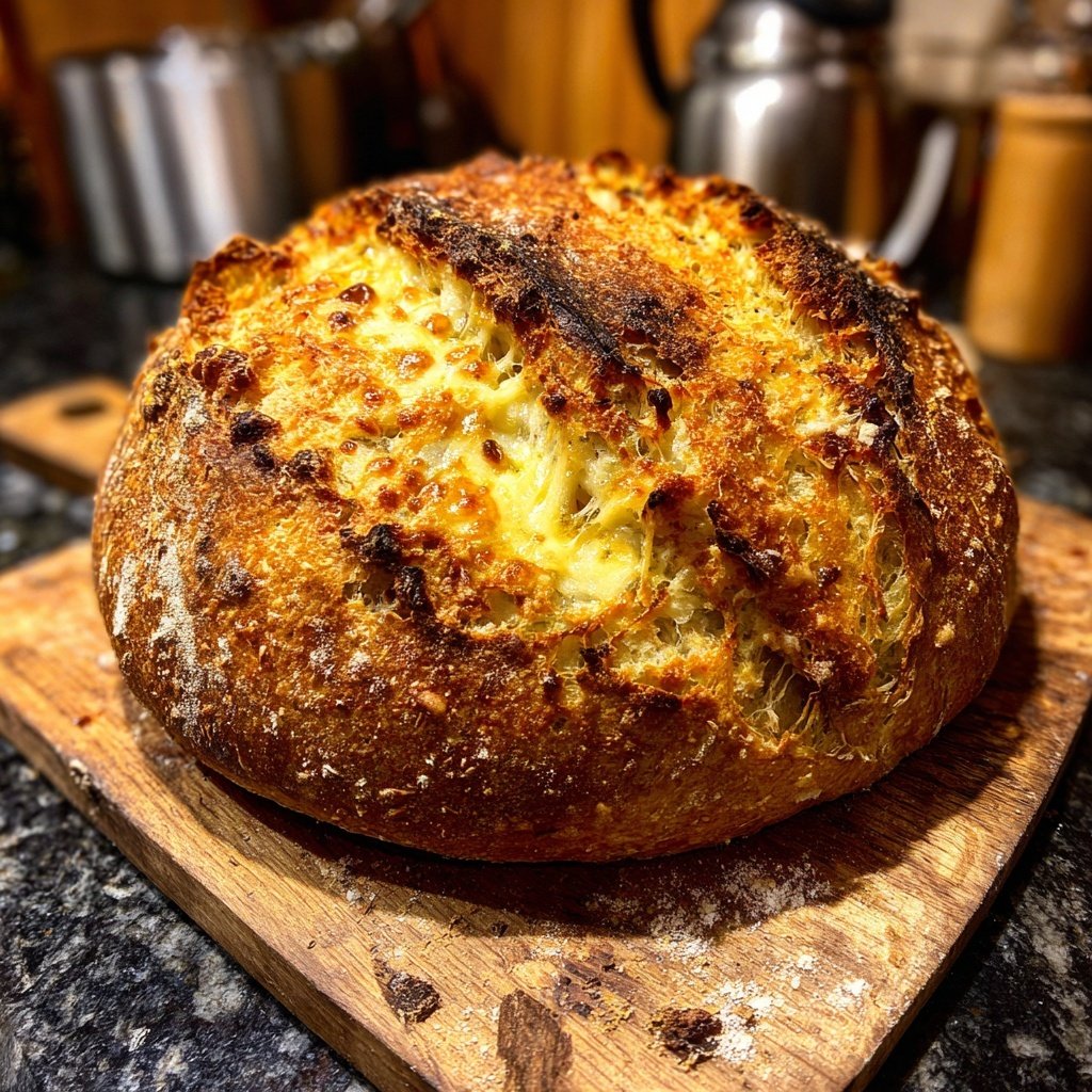 Zupfbrot Mit Käsekruste