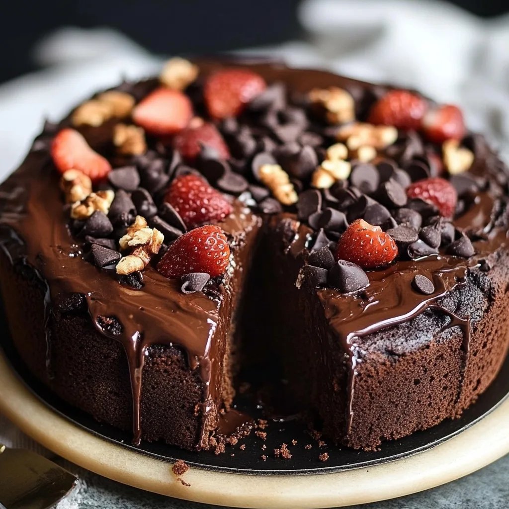 Super saftiger veganer Schokoladenkuchen