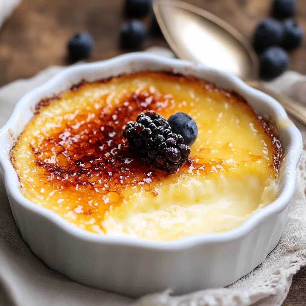 Crème Brûlée (einfach & raffiniert!)
