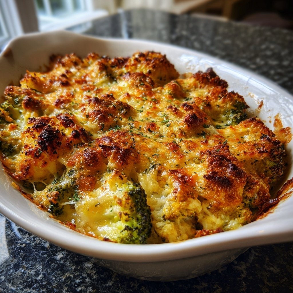 Brokkoli Käse Auflauf