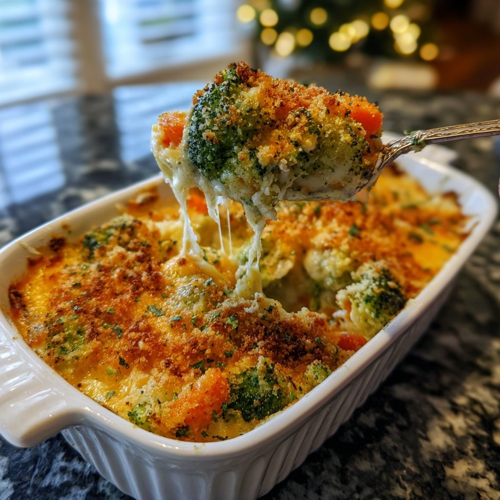 Brokkoli Auflauf Mit Möhren