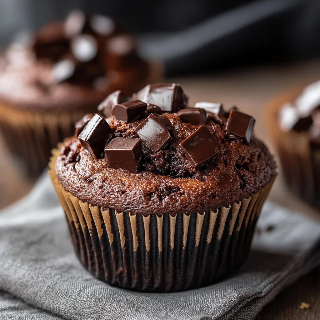 Super saftige Schoko-Muffins