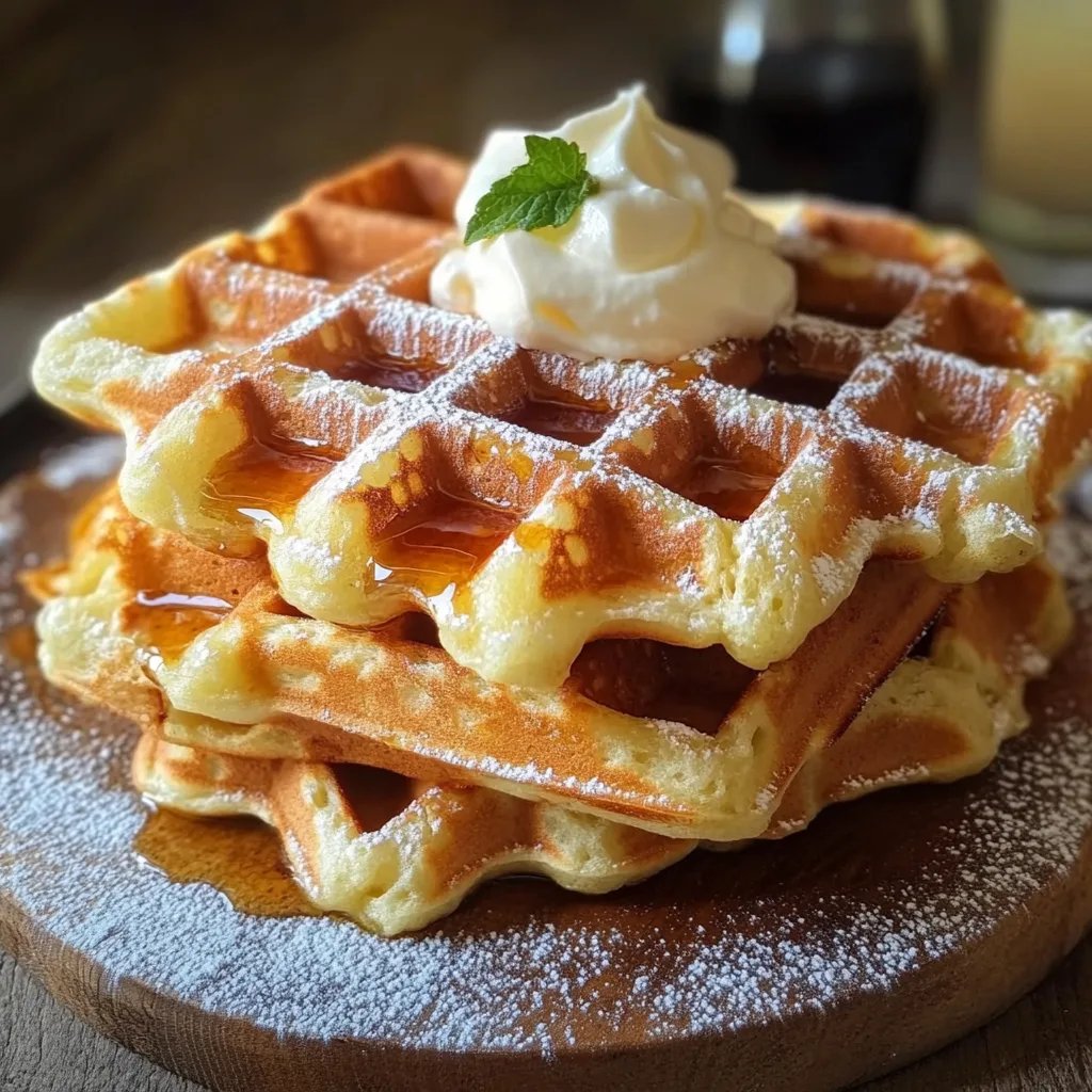 Proteinreiche Waffeln mit 45 g Protein