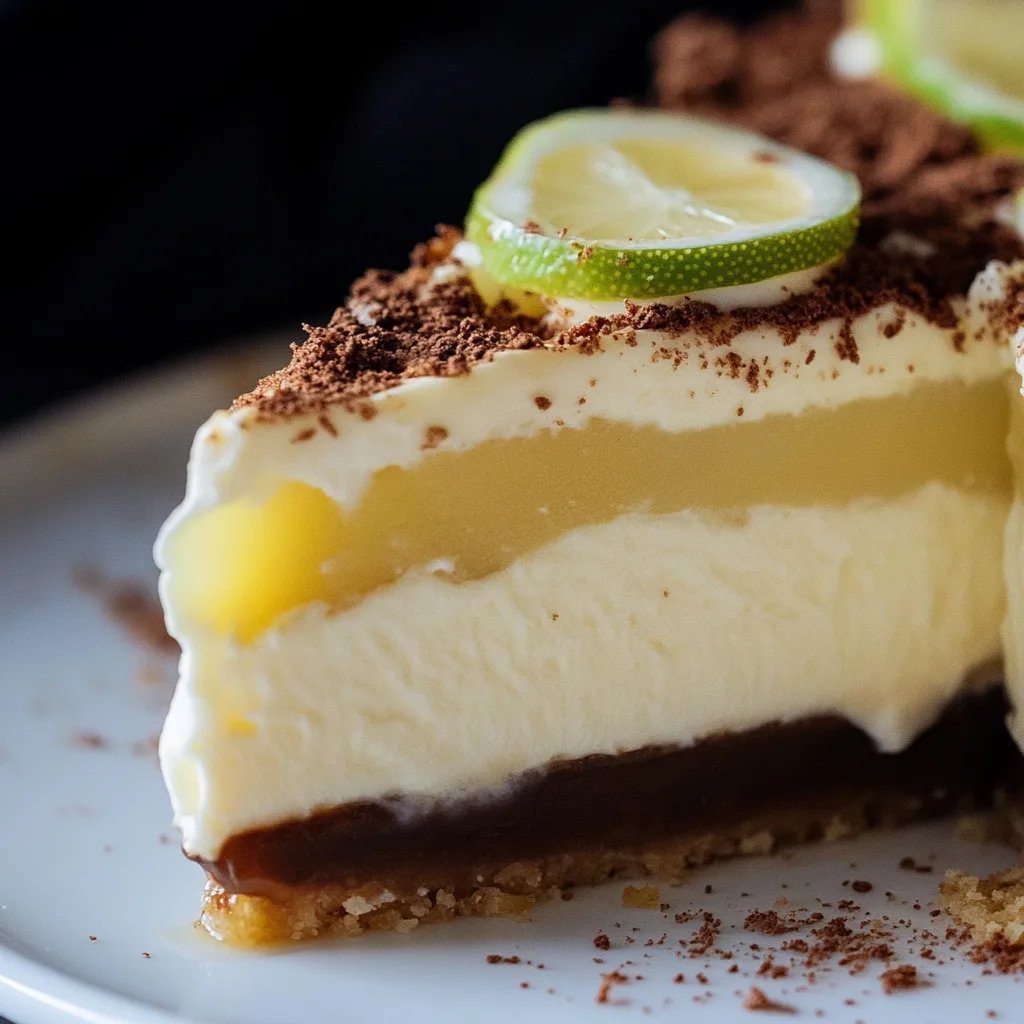 Torta de Limão Trufada