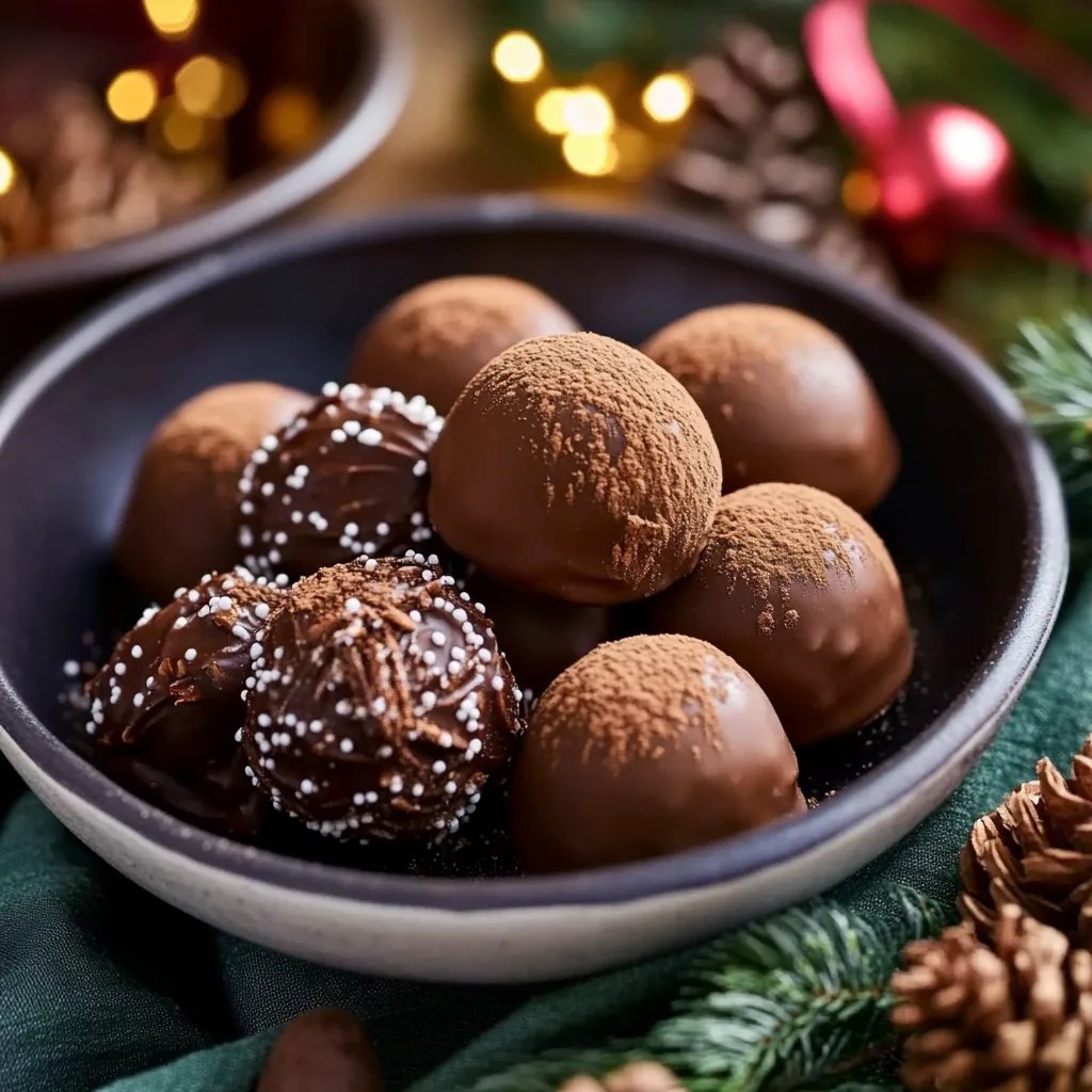 Spekulatius Kugeln - Pralinen für Weihnachten
